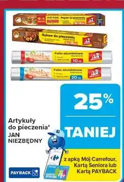 Carrefour Folia aluminiowa 20 m Jan Niezbędny oferta