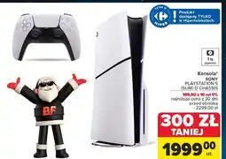 Carrefour Konsola ps5 slim + pad Sony Playstation 5 oferta