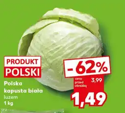 Kaufland Kapusta biała Polski oferta