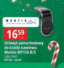 E.Leclerc Montis Uchwyt samochodowy do kratki nawiewu oferta