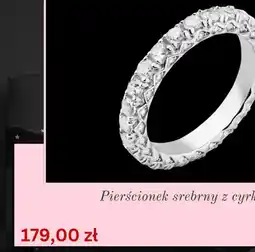Apart Pierścionek srebrny z cyrkoniami oferta