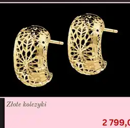 Apart Złote kolczyki oferta