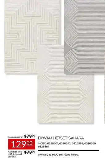 DYWAN HETSET SAHARA