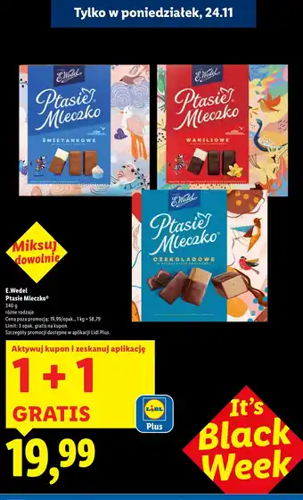 Czekolada E.Wedel Ptasie Mleczko czekoladowe, 340 g