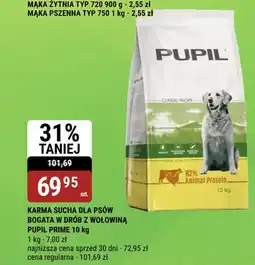 bi1 Karma sucha dla psów bogata w drób z wołowiną pupil prime oferta