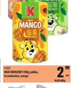 TomiMarkt Kubuś Mus Owocowy oferta