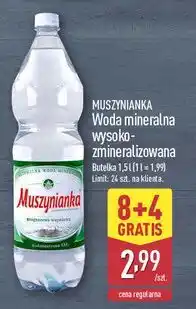 ALDI Woda niskonasycona Muszynianka oferta
