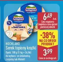 ALDI Ser kremowy z szynką Hochland oferta