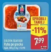 ALDI Ryba po grecku Golden Seafood oferta