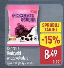 ALDI Rodzynki w czekoladzie Choceur oferta