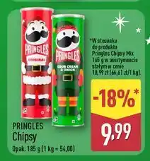 ALDI Chipsy sour cream & onion Pringles oferta