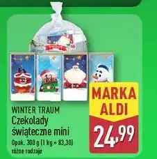 ALDI Czekolady świąteczne mini Wintertraum oferta