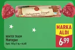 ALDI Marcepan z nadzieniem nugatowym Wintertraum oferta