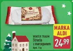 ALDI Strucla z marcepanem Wintertraum oferta