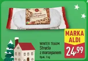 ALDI Strucla z marcepanem Wintertraum oferta