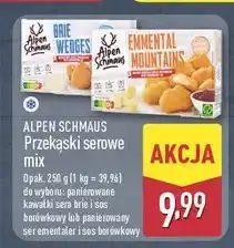 ALDI Ser emmentaler panierowany z dipem Alpen Fest oferta