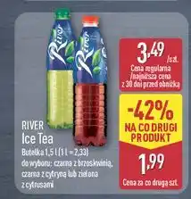 ALDI Napój ice tea green River oferta