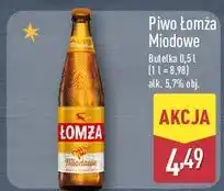 ALDI Piwo Łomża Miodowe oferta