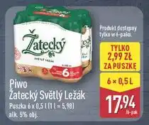 ALDI Piwo Zatecky Svetly Lezak oferta