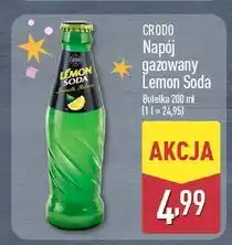 ALDI Napój lemon soda Crodo oferta
