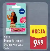 ALDI Pomadka disney princess watermelon sorbet Nivea oferta