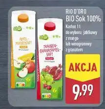 ALDI Sok winogrono-granat Gut Bio oferta