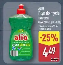 ALDI Płyn do mycia naczyń ultra classic Alio oferta