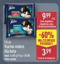 ALDI Karma dla kota wołowina i kurczak Purina Felix Fantastic oferta