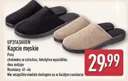 ALDI Kapcie męskie 41-46 Up2Fashion oferta