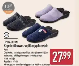 ALDI Kapcie filcowe z aplikacją 37-41 Up2Fashion oferta