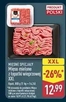 ALDI Mięso mielone z łopatki wieprzowej Mięsne Specjały Zawsze Świeże (Aldi) oferta