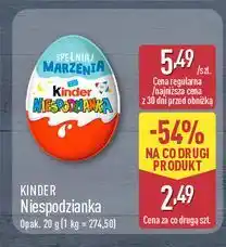 ALDI Jajko niespodzianka Kinder Niespodzianka oferta