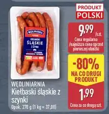 ALDI Kiełbaski śląskie z szynki Wędliniarnia Classic oferta