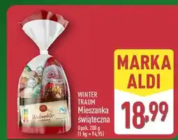 ALDI Mieszanka świąteczna z czekolady mlecznej Wintertraum oferta