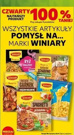 Kaufland Mac & cheese z ciągnącym serem Winiary Pomysł Na oferta