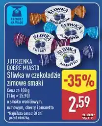 ALDI Śliwka w czekoladzie korzenna Jutrzenka Dobre Miasto oferta