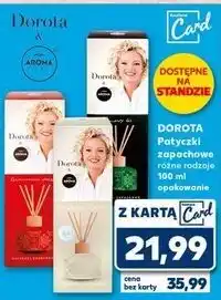 Kaufland Patyczki zapachowe kadzidło i popiół Aroma Home & Dorota oferta