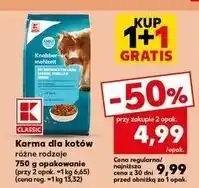 Kaufland Karma dla kota premium z drobiem K-Classic Favourites oferta