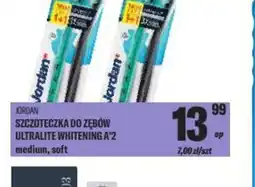 TomiMarkt JORDAN SZCZOTECZKA DO ZEBOW ULTRALITE WHITENING oferta