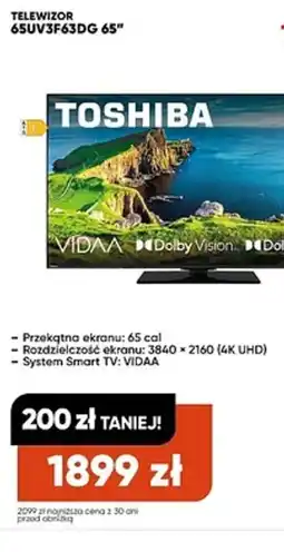 Max Elektro TELEWIZOR TOSHIBA oferta