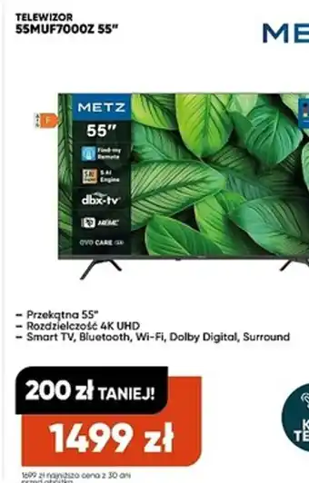 TELEWIZOR METZ 55MUF7000Z