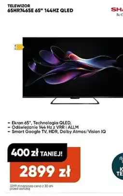 Max Elektro TELEWIZOR SHARP 65HR746SE oferta
