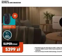 Max Elektro PROJEKTOR M2 PRO 4K UHD 3840X2160 oferta
