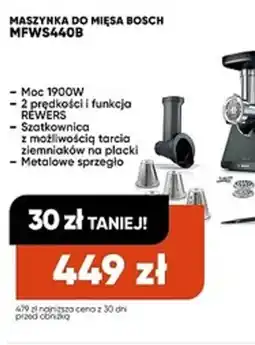 Max Elektro MASZYNKA DO MIESA BOSCH oferta