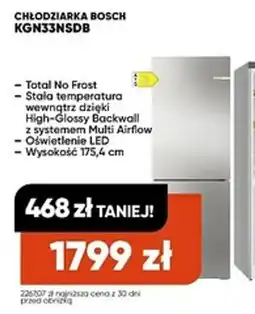 Max Elektro CHLODZIARKA BOSCH KGN33NSDB oferta