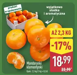 ALDI Mandarynki klementynki Aldi oferta