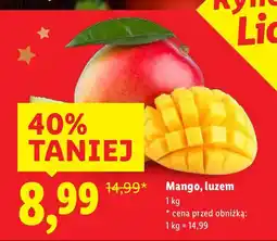 Lidl Mango, luzem Lidl oferta