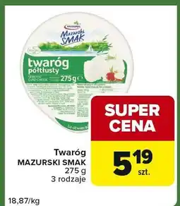 Carrefour Express Twaróg MAZURSKI SMAK oferta