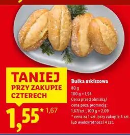 Lidl Bułka orkiszowa Lidl oferta