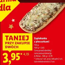 Lidl Zapiekanka z pieczarkami Lidl oferta